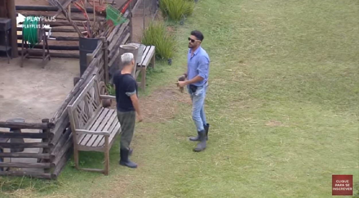 Viny e Diego em A Fazenda 11