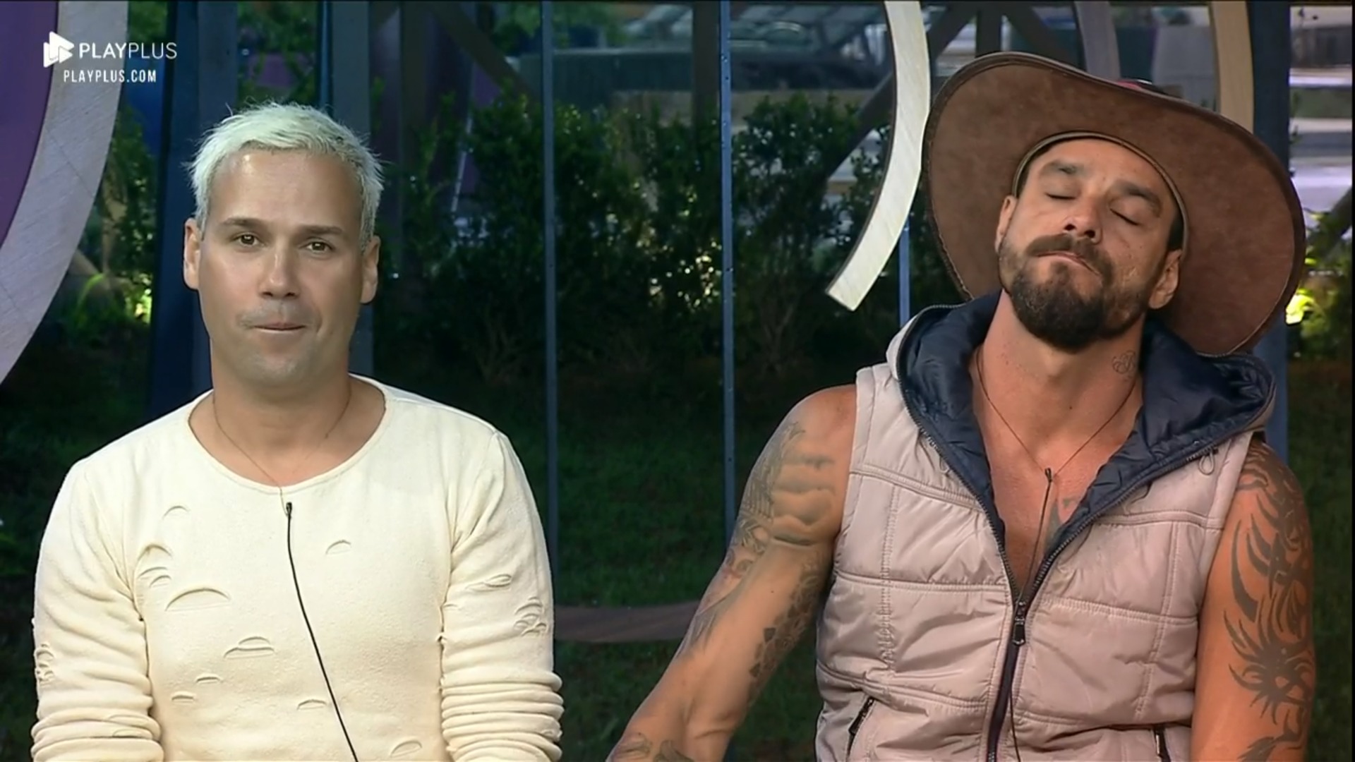 Viny Vieira e Netto Rodrigo em A Fazenda 11