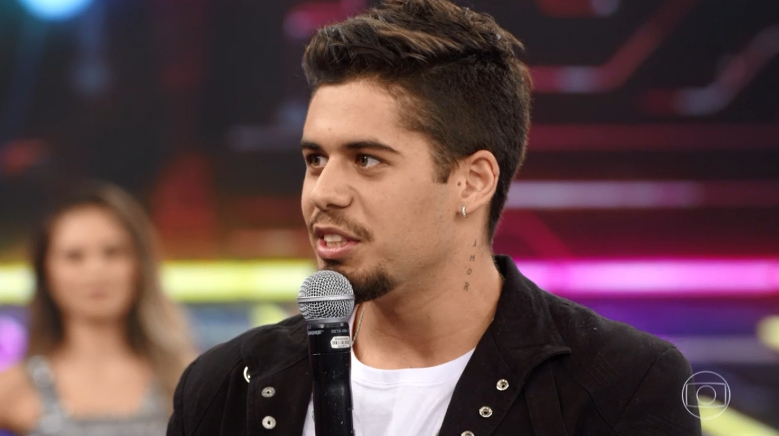 O cantor Zé Felipe no Domingão do Faustão (Divulgação / Globo)