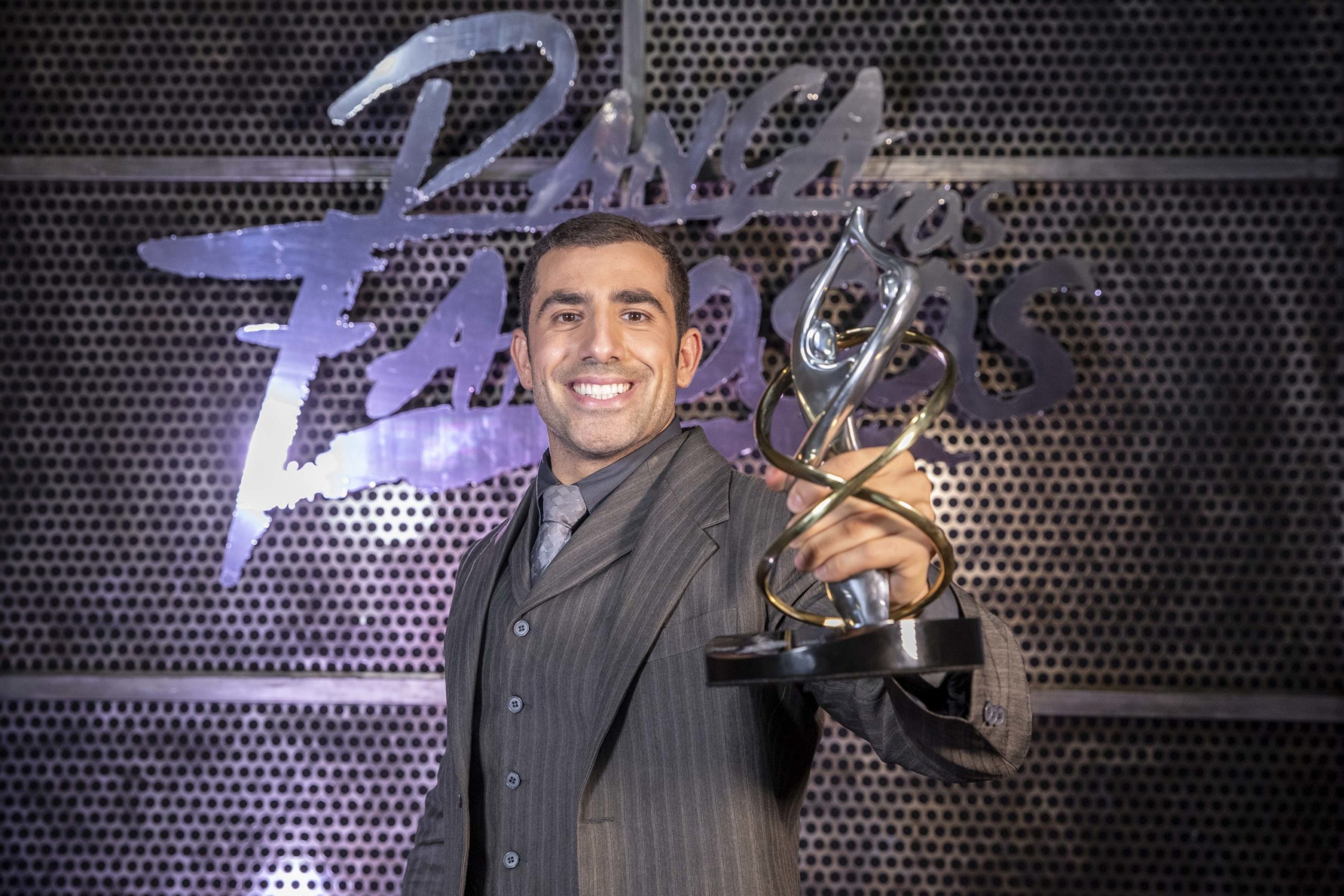 Kaysar Dadour como campeão do Dança dos Famosos