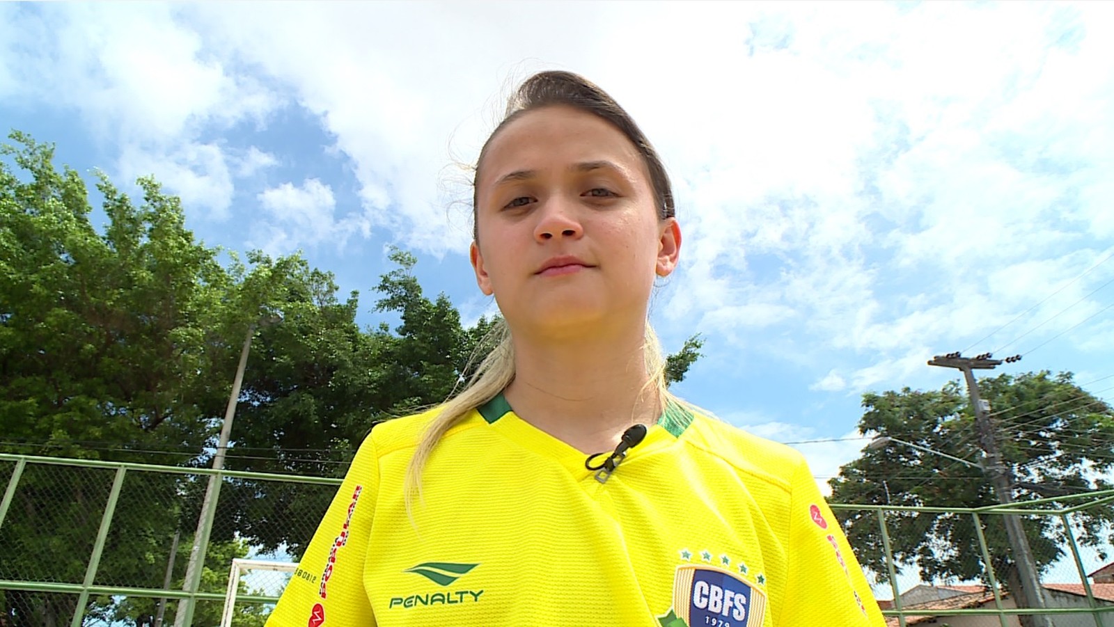 Amandinha, jogadora de futsal