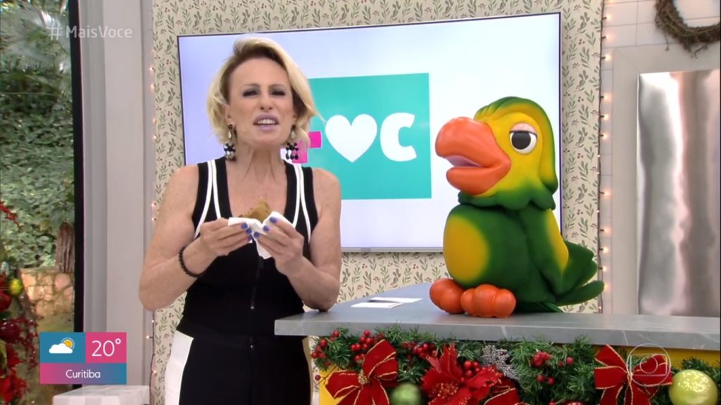 Ana Maria Braga e Louro José no Mais Você
