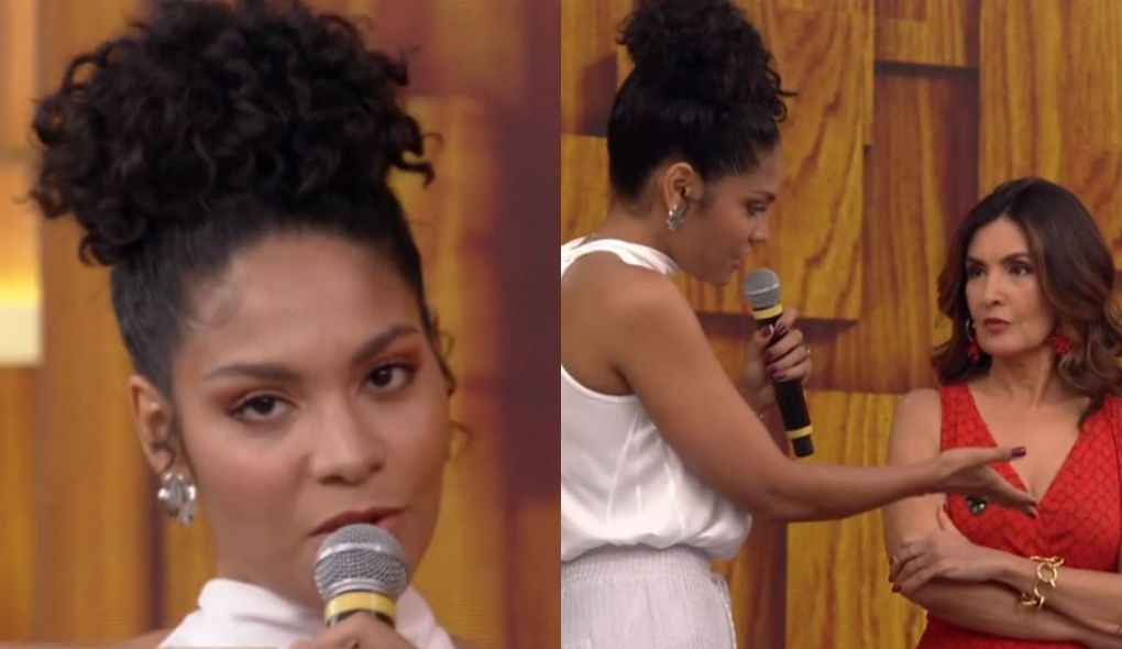 Barbara Reis no Encontro com Fátima Bernardes