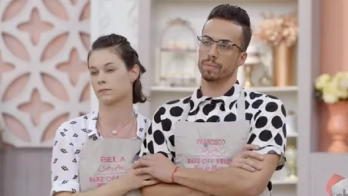 Bela e Francisco, no Bake Off Brasil