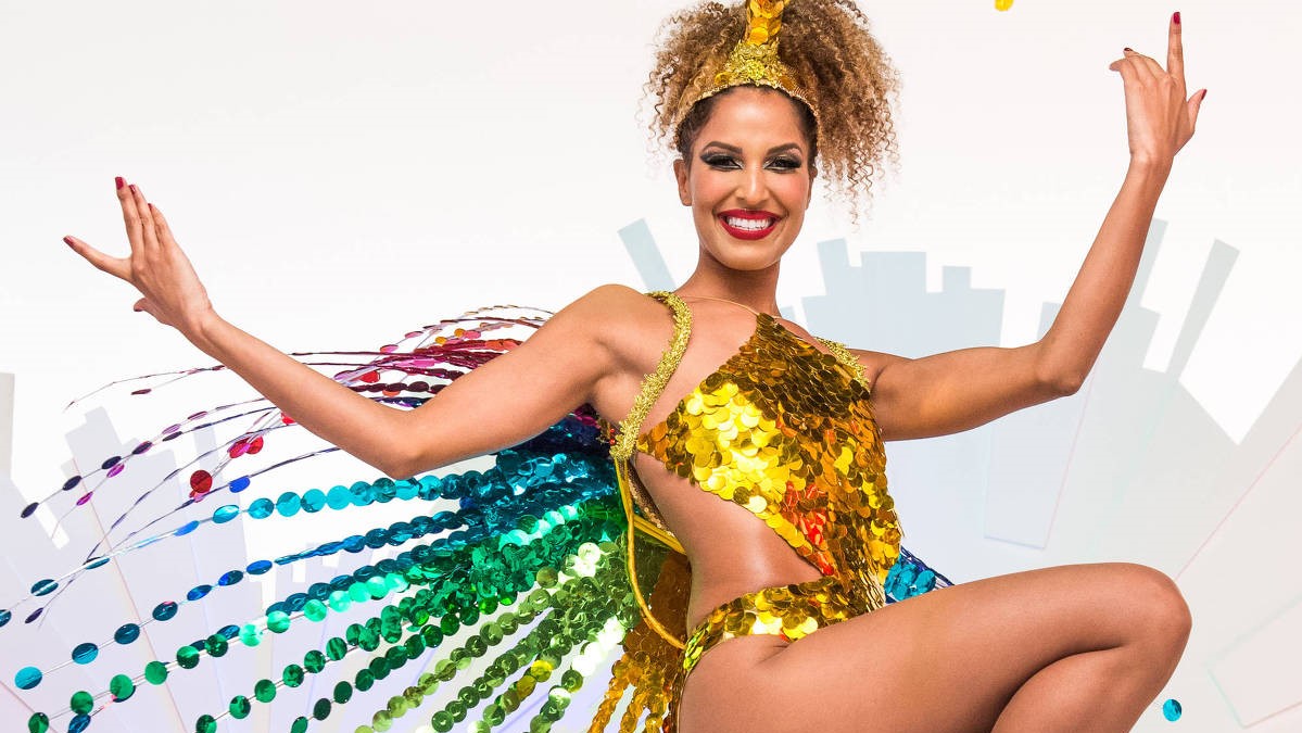 Erika Moura como Globeleza