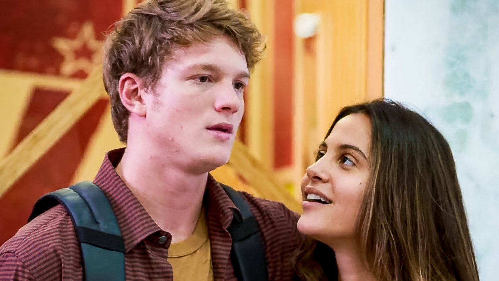 Pedro Novaes e Jade Cardozo como Filipe e Leila em Malhação: Toda Forma de Amar (Divulgação / Globo)