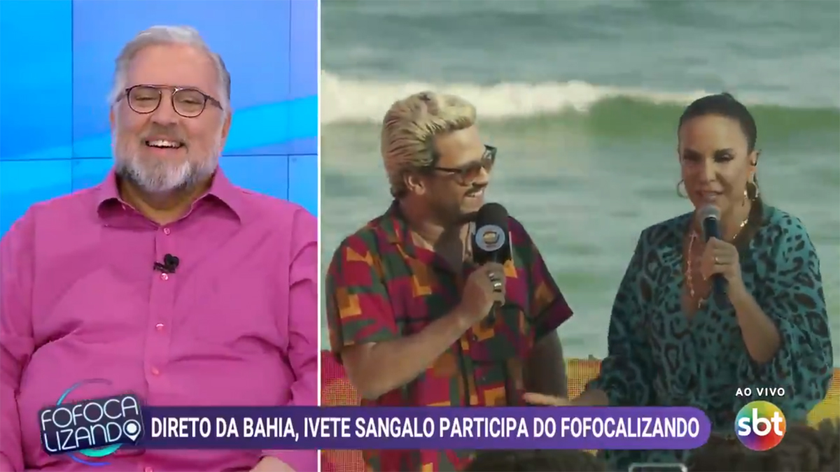Ivete Sangalo ao vivo no Fofocalizando