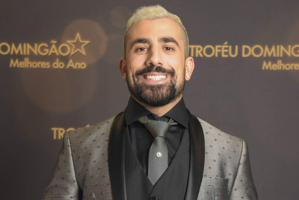 O ator Kaysar Dadour no Melhores do Ano (Estevam Avellar / Globo)