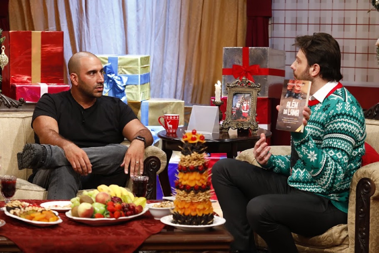 Capitão Leonard Farah fala sobre livro no The Noite