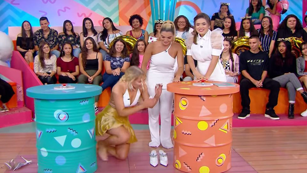 Luísa Sonza, Giovanna Lancellotti no Programa da Maisa