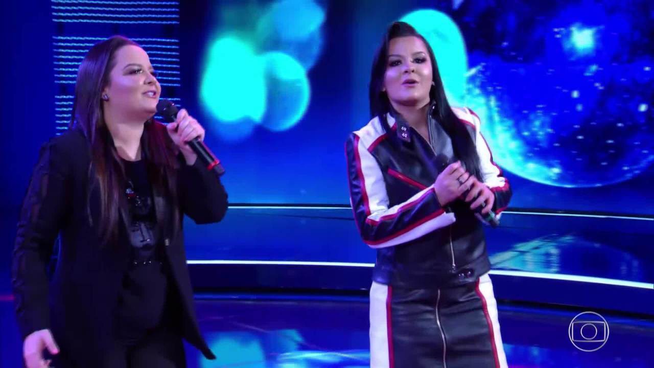 Maiara e Maraísa no Caldeirão do Huck