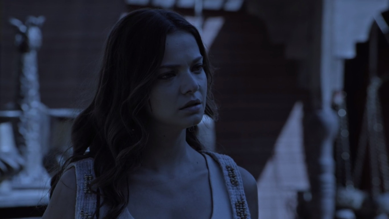 Milena Toscano como Joana em O Rico e Lázaro (Reprodução / PlayPlus)