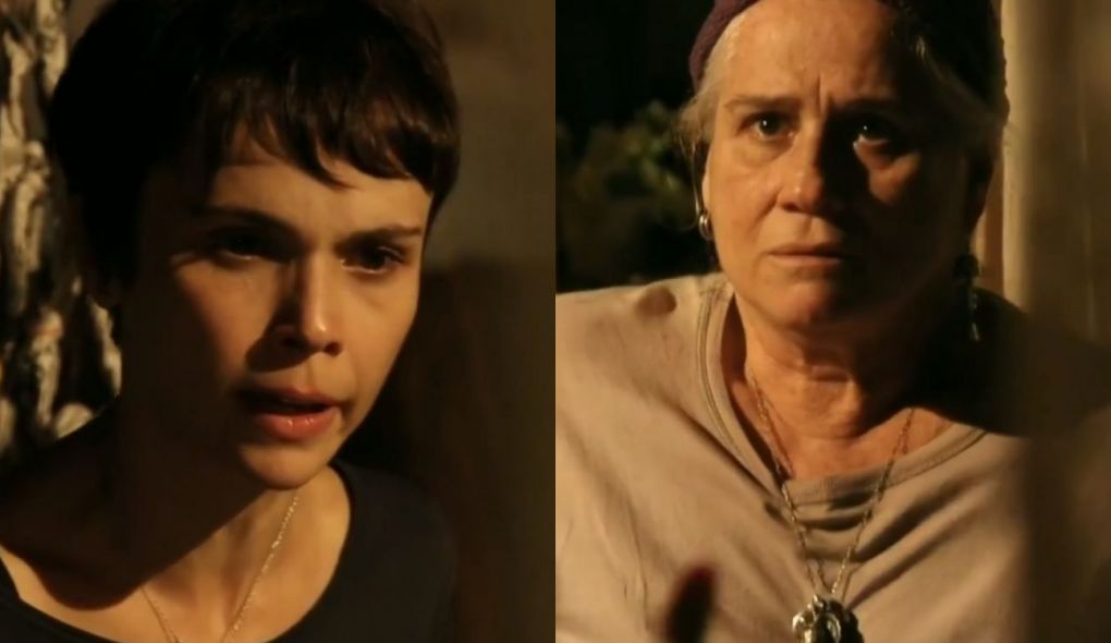 Nina (Débora Falabella) e Lucinda (Vera Holtz) de Avenida Brasil
