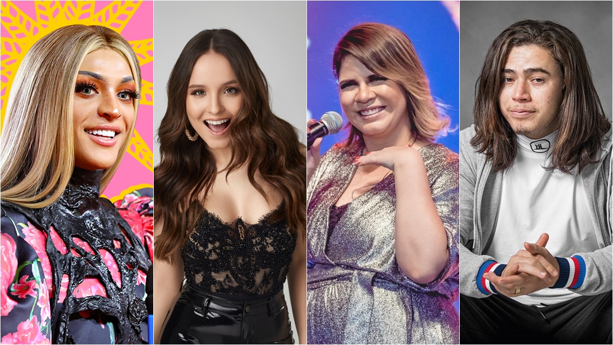 Pabllo Vittar, Larissa Manoela, Marília Mendonça e Whinderson Nunes comemoraram o reencontro do RBD (Reprodução)