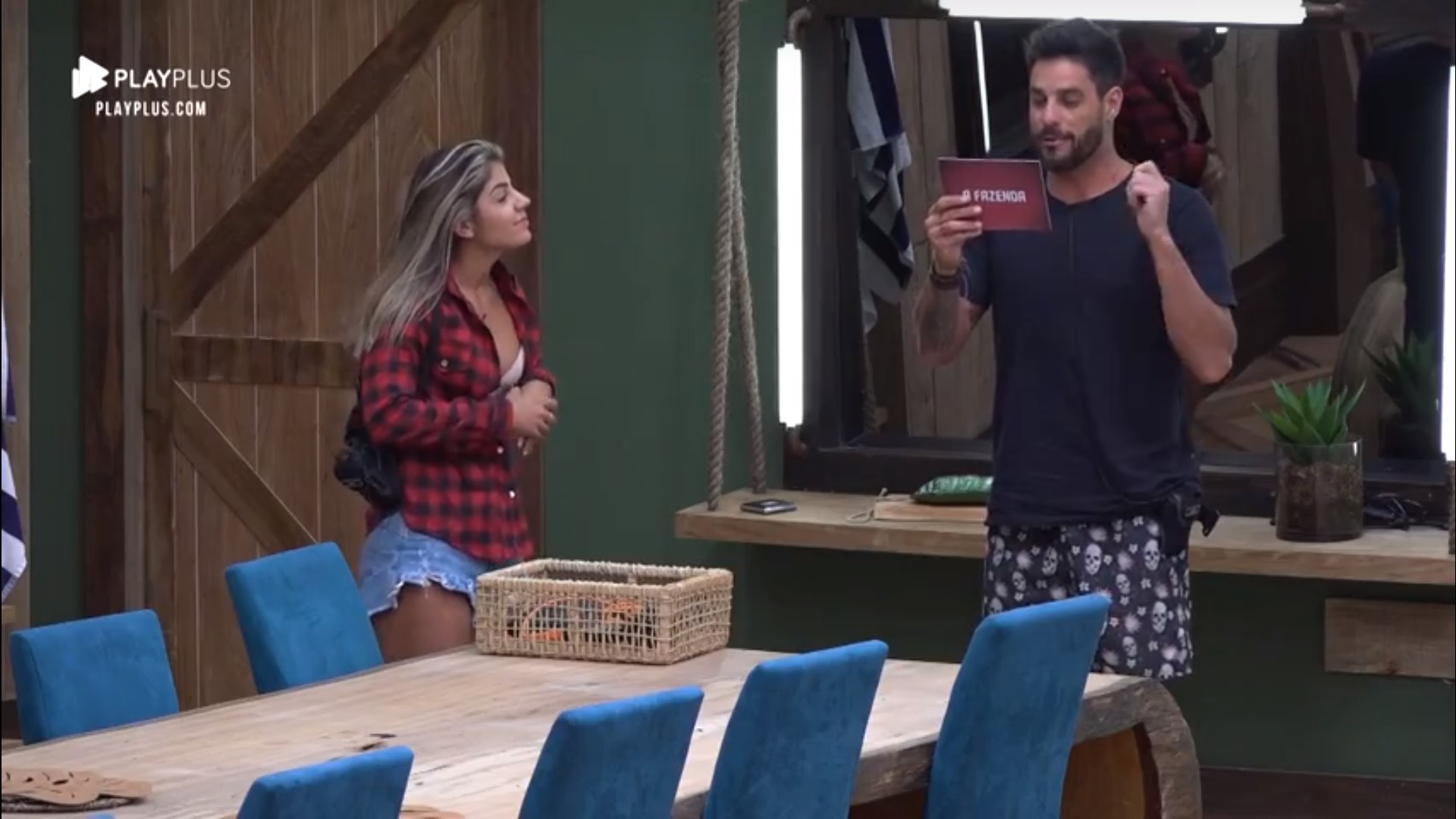 Hariany e Diego em A Fazenda 11