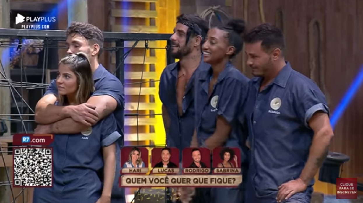Hariany, Lucas, Sabrina e Rodrigo se enfrentam na última roça de A Fazenda 11