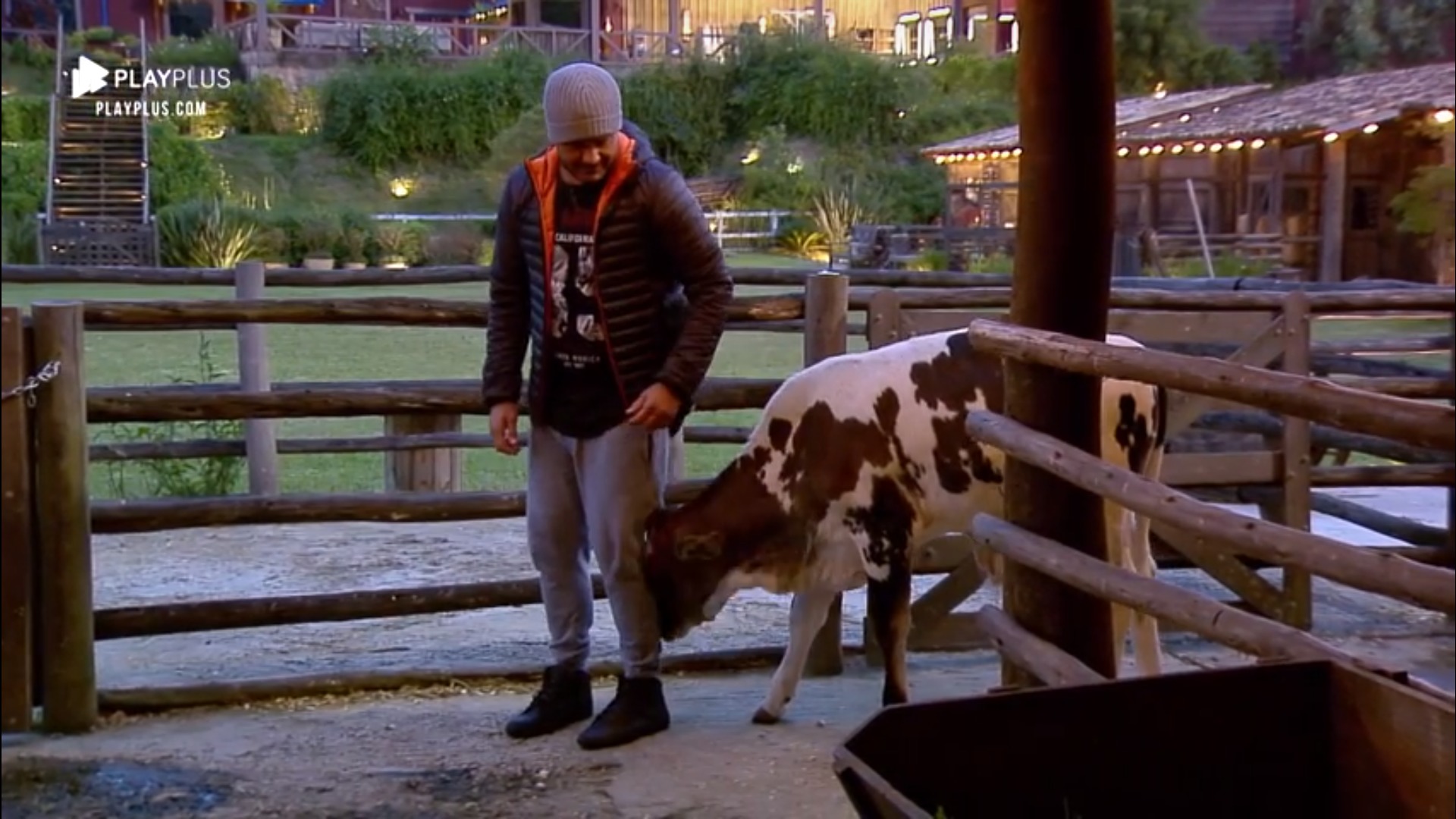Rodrigo e Bezerro Chiquinho em A Fazenda 11