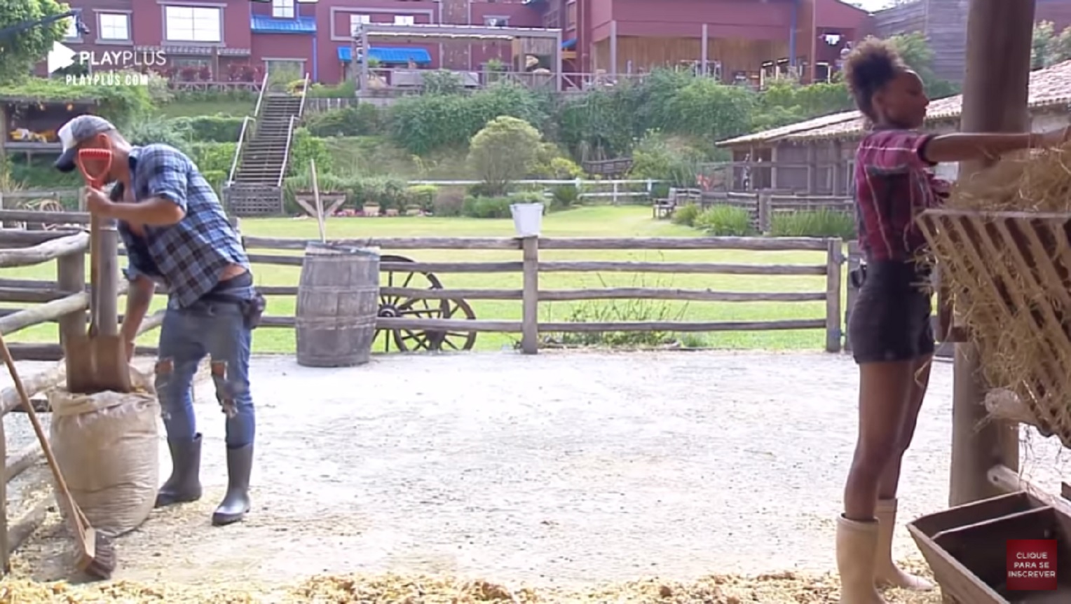 Rodrigo e Sabrina em A Fazenda 11