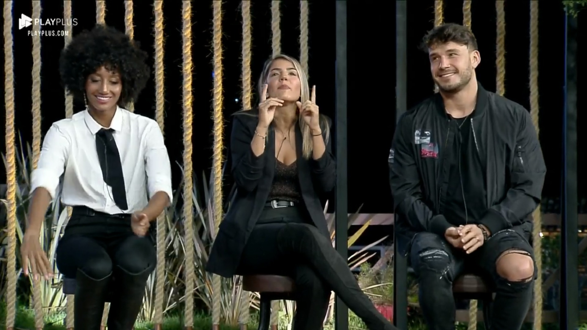 Sabrina, Hariany e Lucas em A Fazenda 11