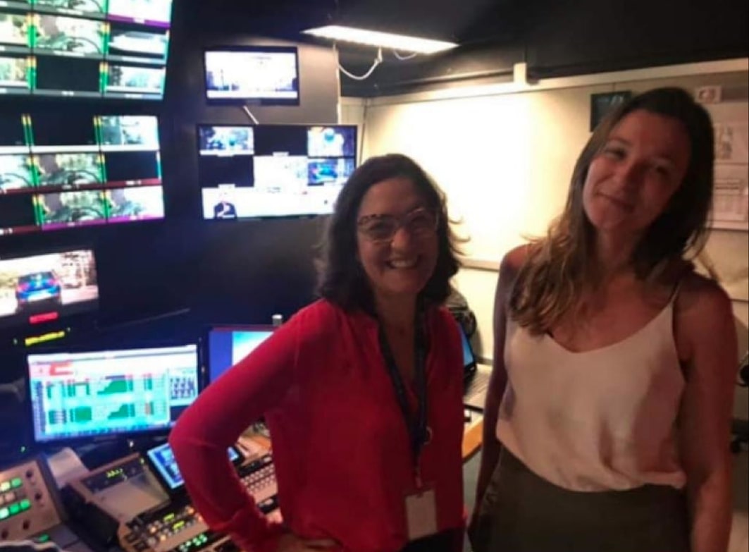 Ana Lúcia Gomes (à esquerda), Diretora de Programação Regional da Globo: deixa emissora após 35 anos (Reprodução/Facebook)