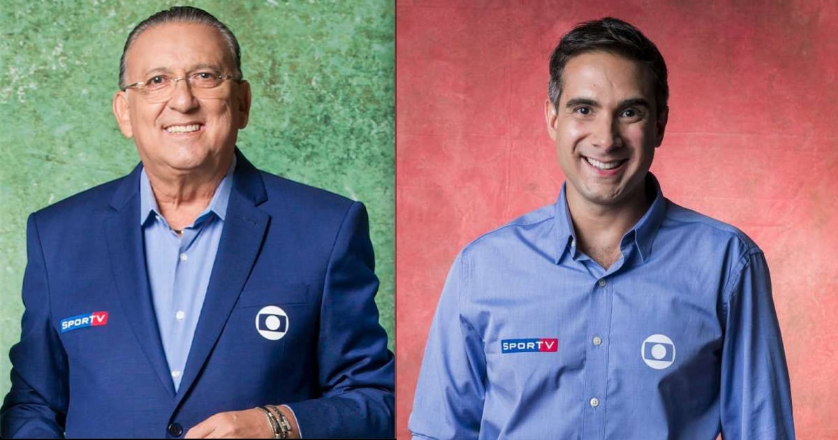 Galvão Bueno e Gustavo Villani: as vozes da Globo para o Flamengo no Mundial de Clubes (Divulgação)