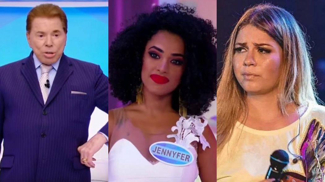 Silvio Santos, Jennyfer Oliver e Marília Mendonça