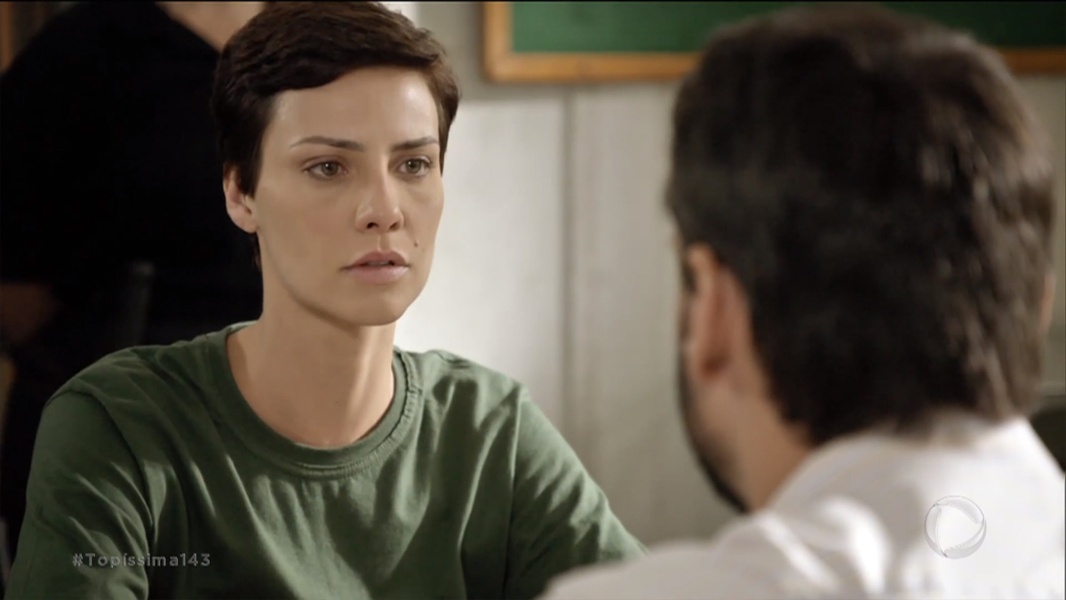 Sophia (Camila Rodrigues) e Antonio (Felipe Cunha) em Topíssima