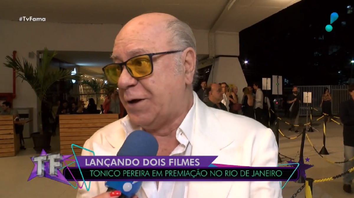 Tonico Pereira, no TV Fama