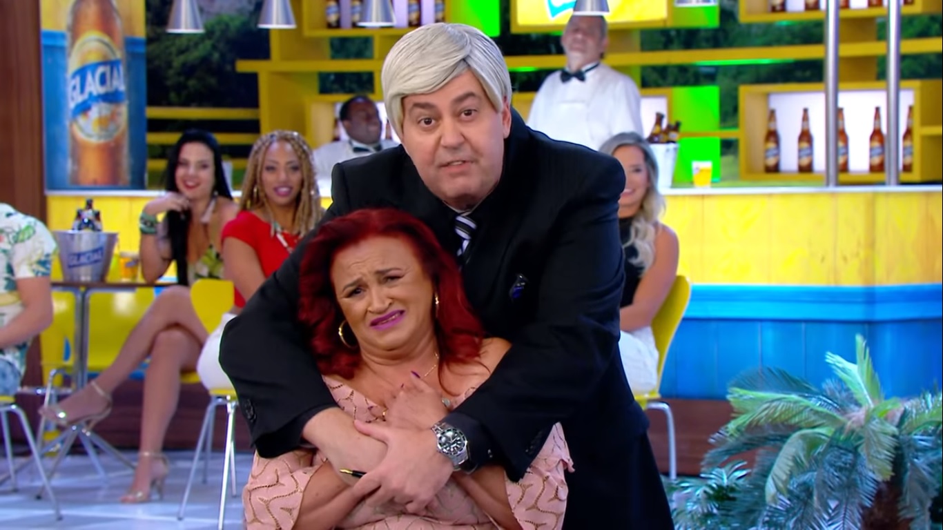 Zé Américo e Maria do Carmo da Silva Alves, a Carminha, de A Praça é Nossa