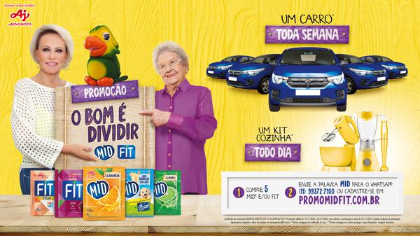 Ana Maria Braga, Louro José e Palmirinha em campanha publicitária