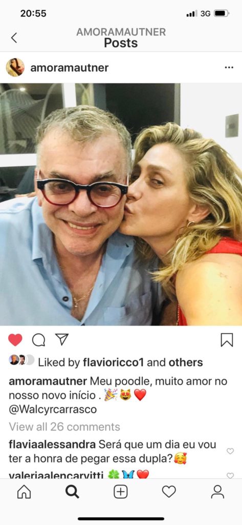 Walcyr Carrasco e Amora Mautner em início de nova parceria