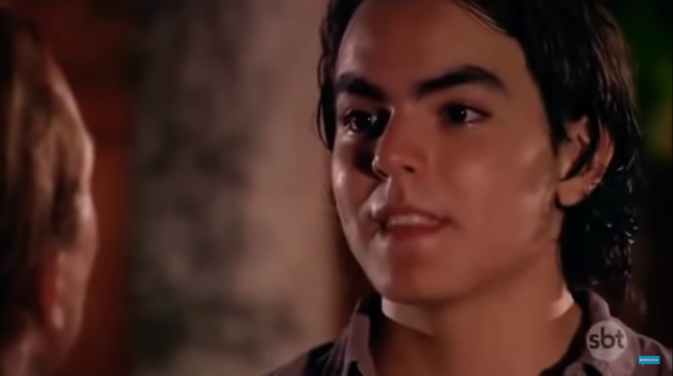 Adriano Zendejas como Vicente em Abismo de Paixão (Reprodução / YouTube)