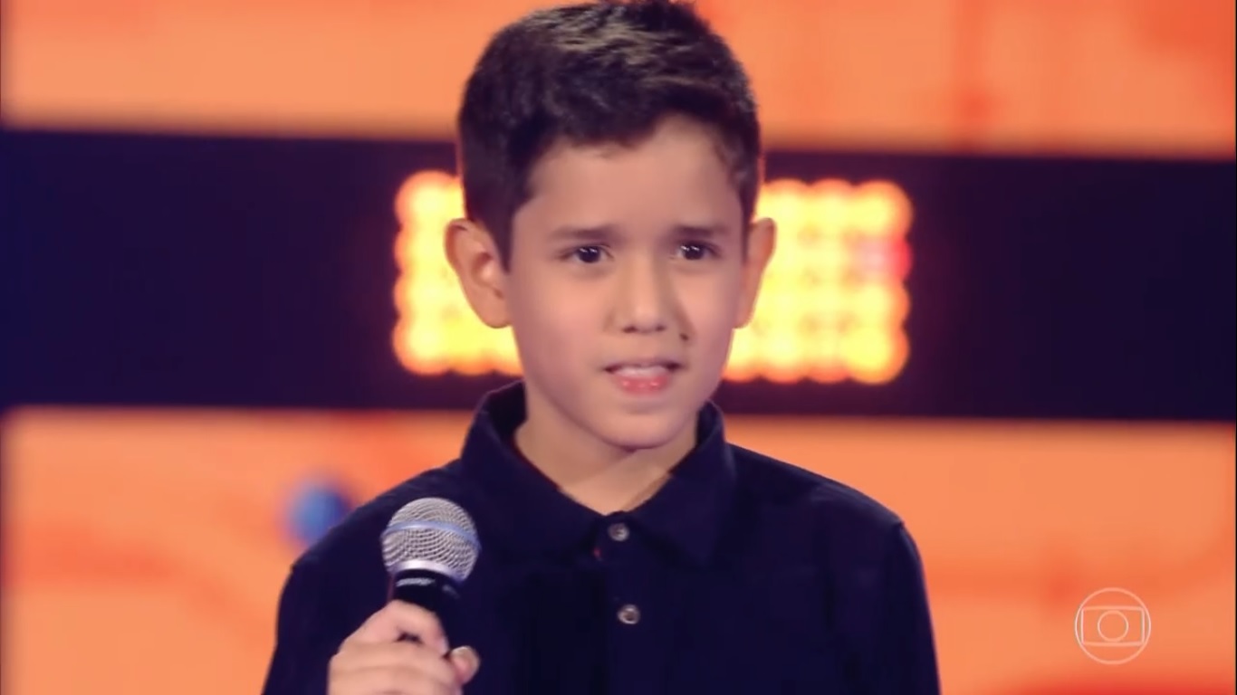 Artur Ortega, participante do The Voice Kids