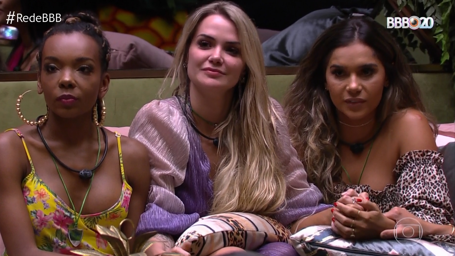 Thelma, Marcela e Gizelly BBB20 (Foto: Divulgação/ TV Globo)
