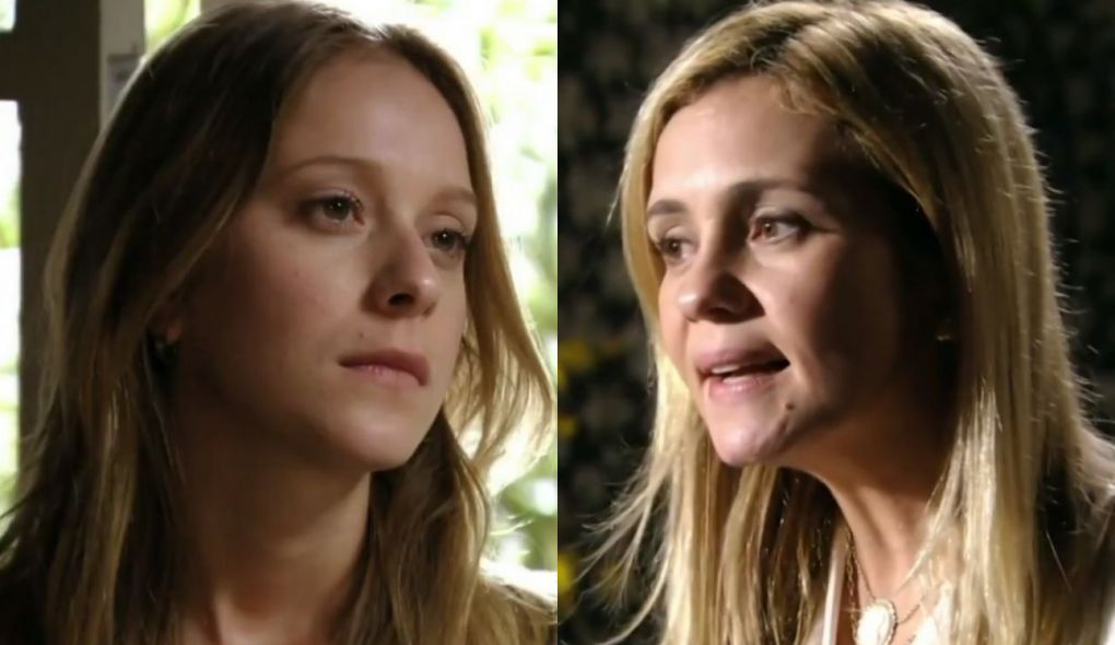 Begônia (Carol Abras) e Carminha (Adriana Esteves) de Avenida Brasil