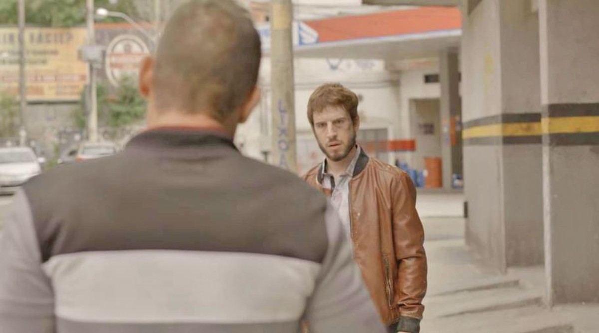 Belizário (Tuca Andrada) e Vicente (Bruno Garcia) de Amor de Mãe