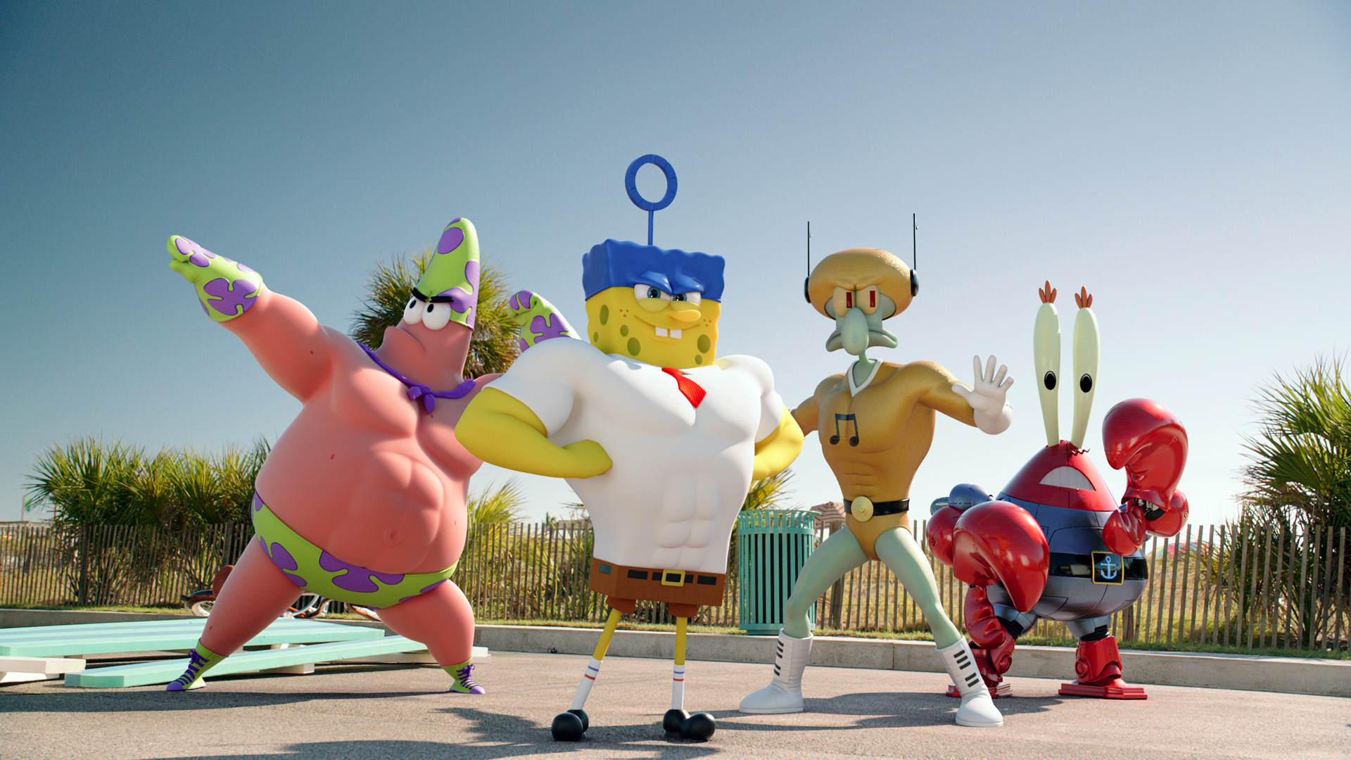 Bob Esponja - Um Herói Fora D'Água: filme vai estrear na Globo de madrugada para não promover desenho do SBT (Reprodução)
