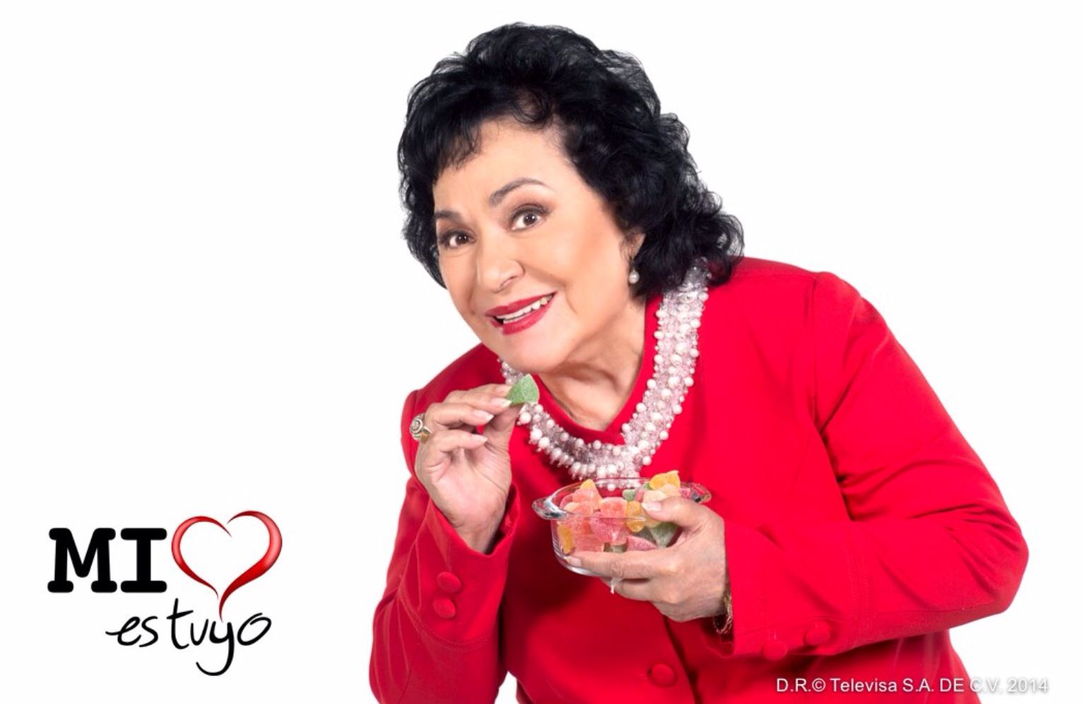 Carmen Salinas como Yolanda em Meu Coração é Teu (Divulgação / Televisa)