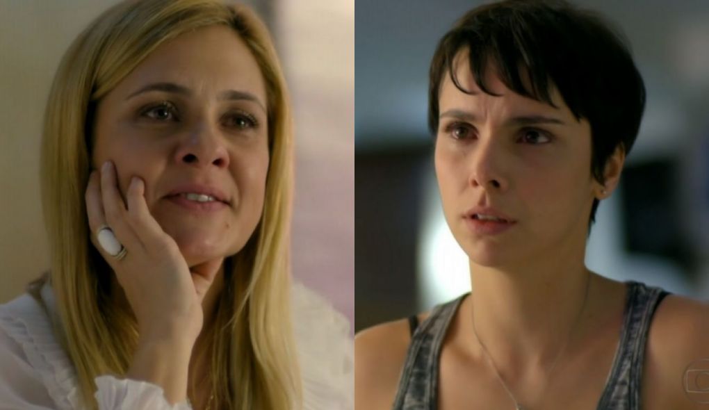 Carminha (Adriana Esteves) e Nina (Débora Falabella) de Avenida Brasil