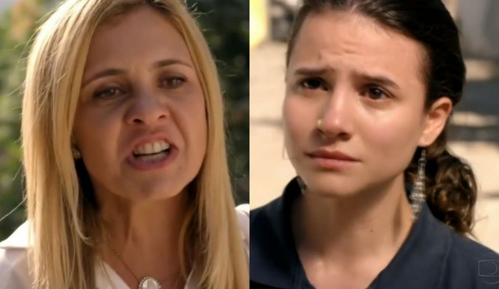 Carminha (Adriana Esteves) e Rita (Bianca Comparato) de Avenida Brasil