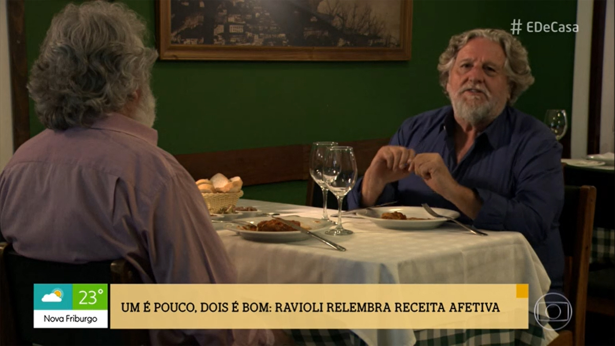 Chef Ravioli no É de Casa