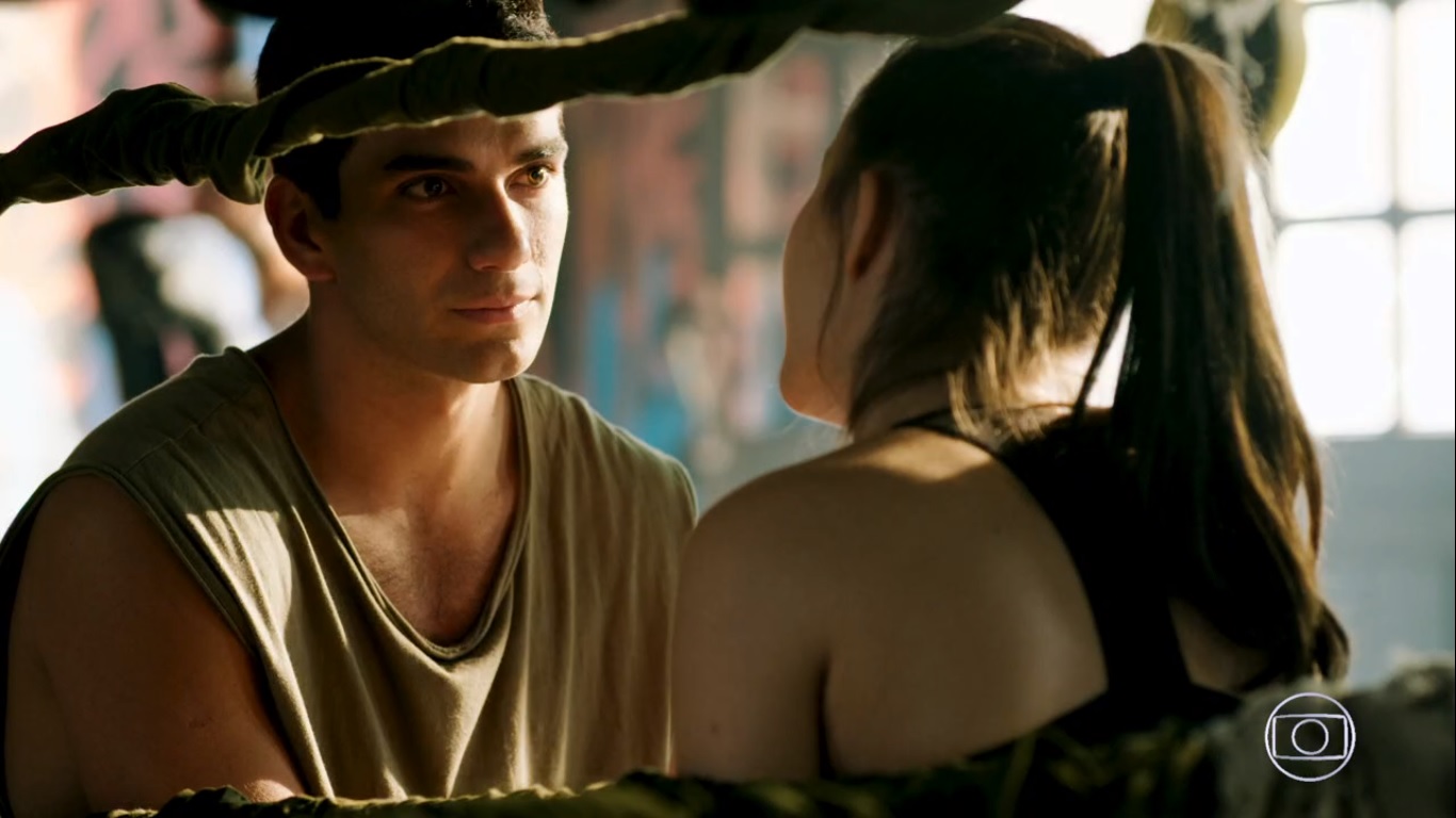 Daniel (Hugo Moura) e Milena (Giovanna Rispoli) de Malhação - Toda Forma de Amar