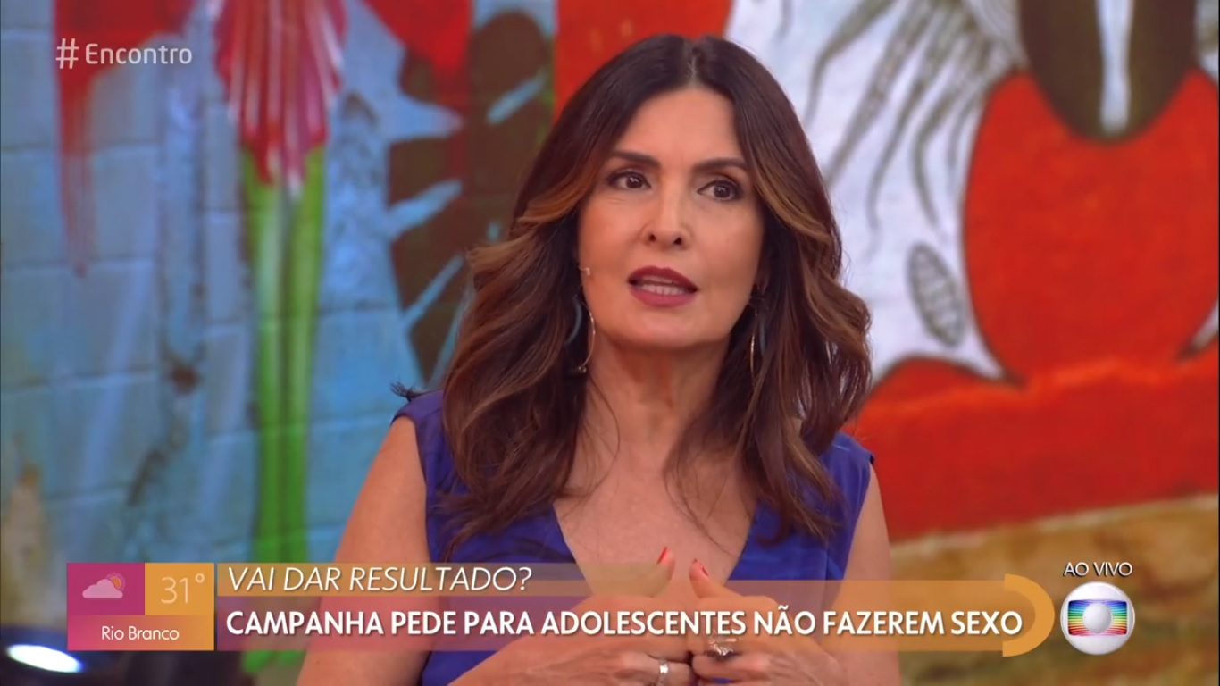 Fátima Bernardes no Encontro