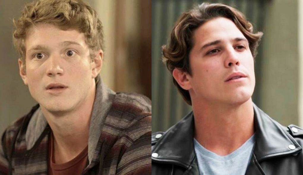 Filipe (Pedro Novaes) e Rui (Romulo Arantes Neto) de Malhação - Toda Forma de Amar