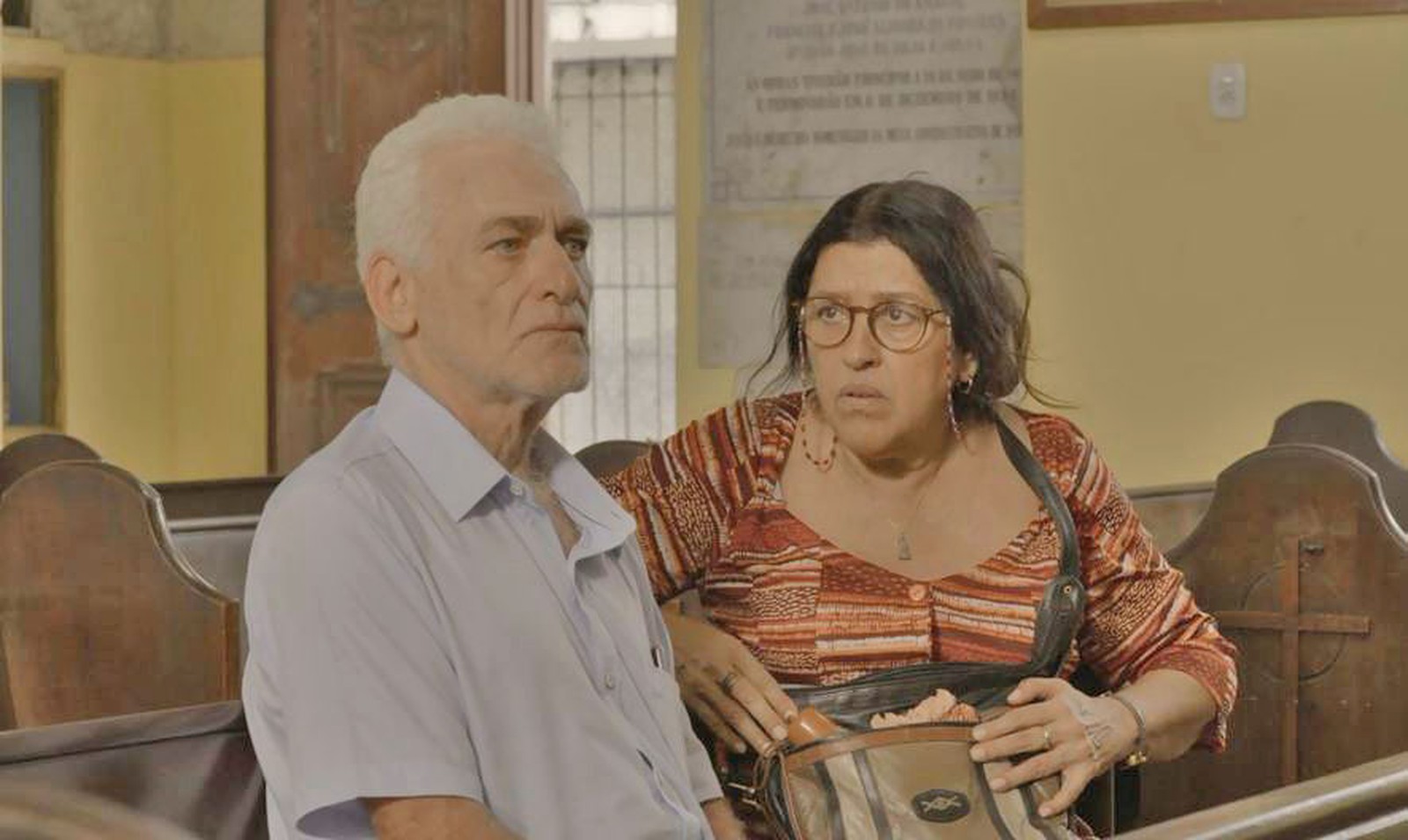 Gilberto e Lurdes, em Amor de Mãe