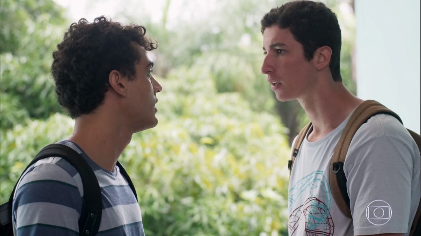 Guga (Pedro Alves) e Beto (John Buckley) de Malhação - Toda Forma de Amar