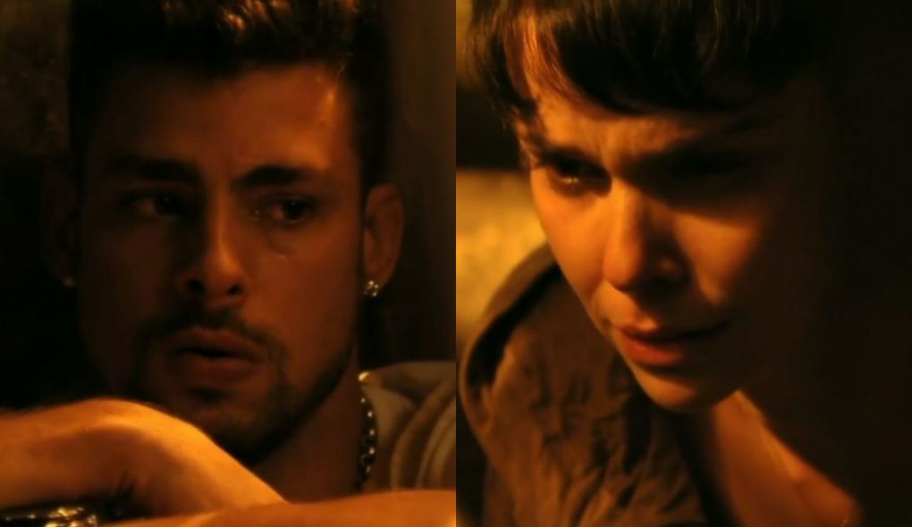 Jorginho (Cauã Reymond) e Nina (Débora Falabella) de Avenida Brasil