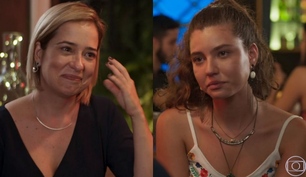 Lígia (Paloma Duarte) e Rita (Alanis Guillen) de Malhação - Toda Forma de Amar