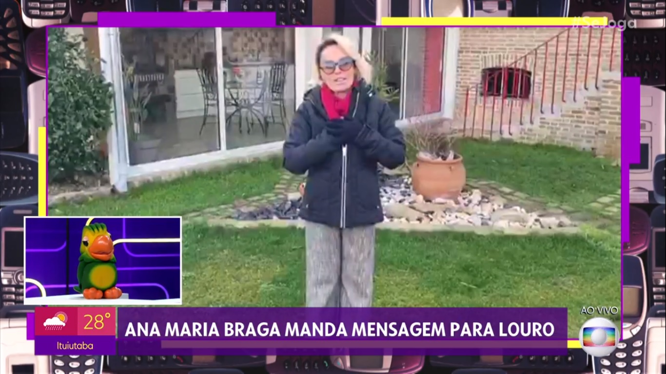 Louro José e Ana Maria Braga no Se Joga
