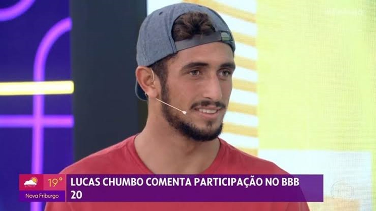 Lucas Chumbo BBB20 (Foto: Reprodução/Globo)